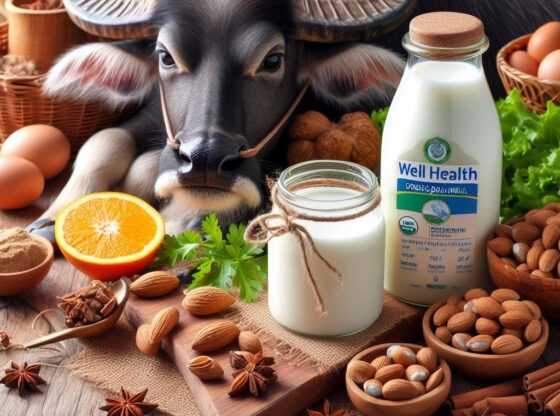 WellHealthOrganic Buffalo Milk Tag Purity Quality and Wellness