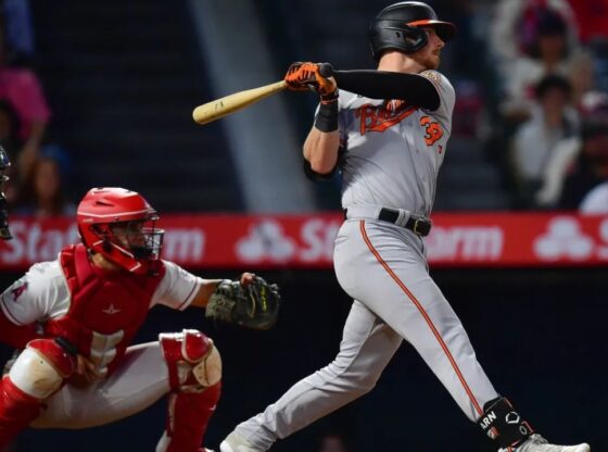 los angeles angels vs baltimore orioles match player stats